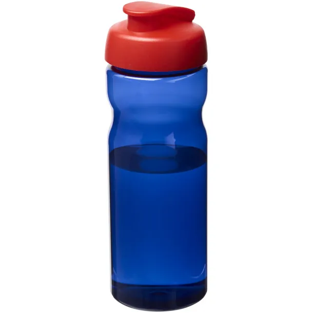 H2O Eco 650 ml flip lid sport bottle Royal blue Red