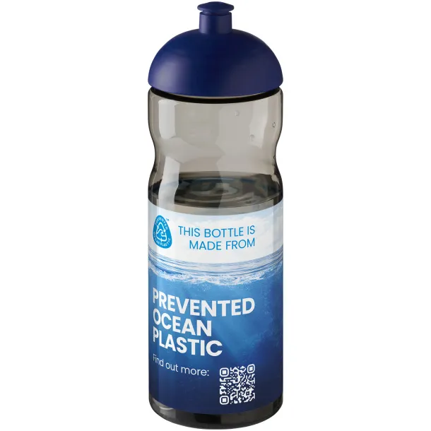 H2O Eco sportska boca s okruglim poklopcem, 650 ml - Unbranded Ugljen Kraljevski plava