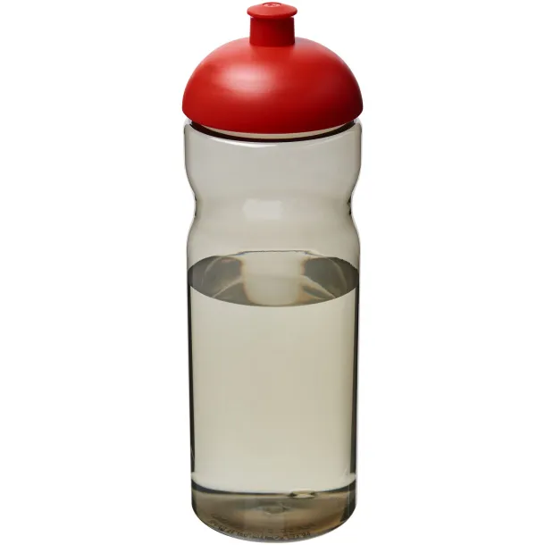 H2O Eco 650 ml dome lid sport bottle Charcoal Red