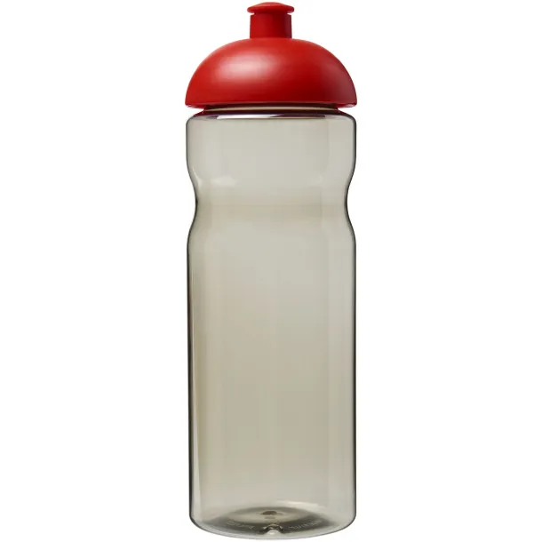 H2O Eco 650 ml dome lid sport bottle Charcoal Red