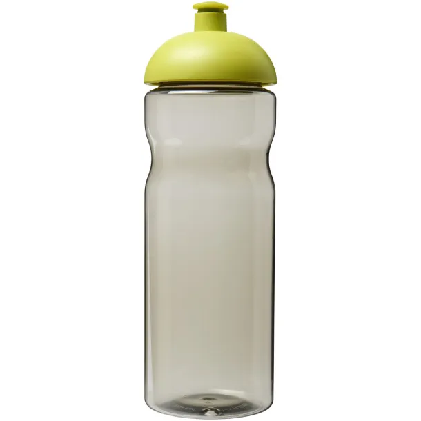 H2O Eco 650 ml dome lid sport bottle Charcoal Lime green