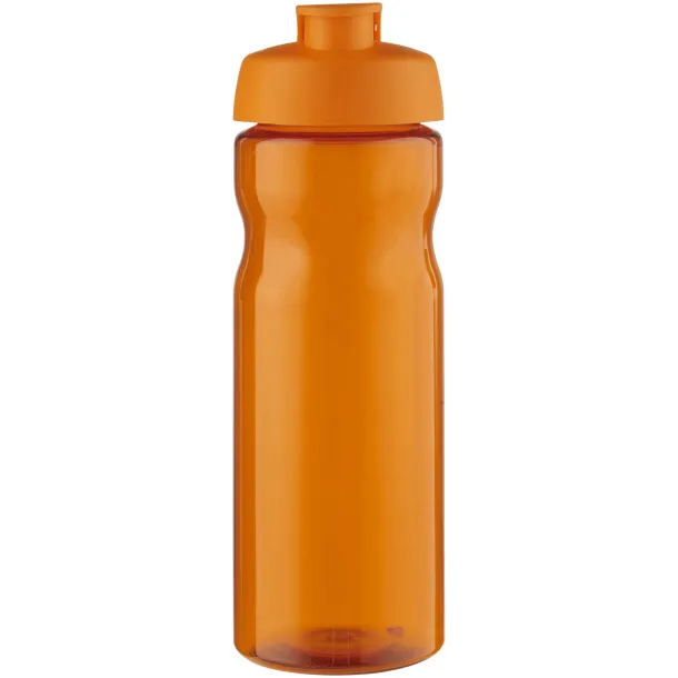 H2O Eco 650 ml flip lid sport bottle Orange Orange