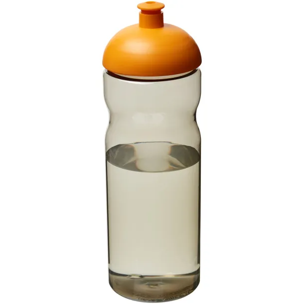 H2O Eco 650 ml dome lid sport bottle Charcoal Orange