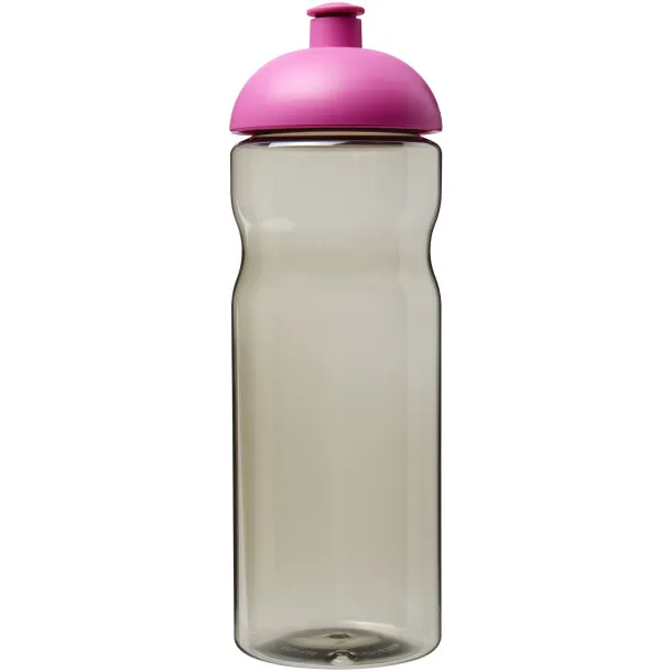 H2O Eco 650 ml dome lid sport bottle Charcoal Magenta