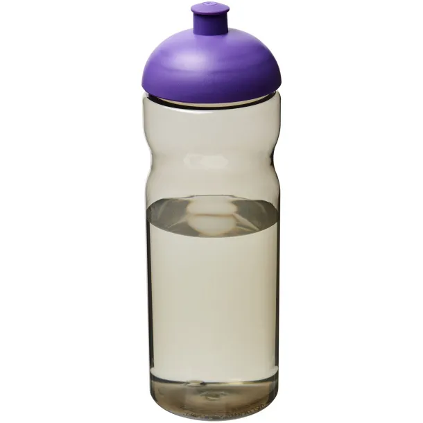 H2O Eco 650 ml dome lid sport bottle Charcoal Purple