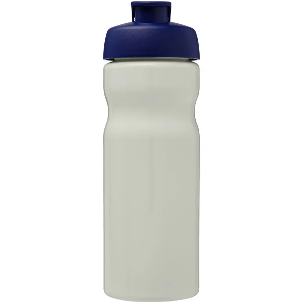 H2O Eco 650 ml flip lid sport bottle Off white Blue