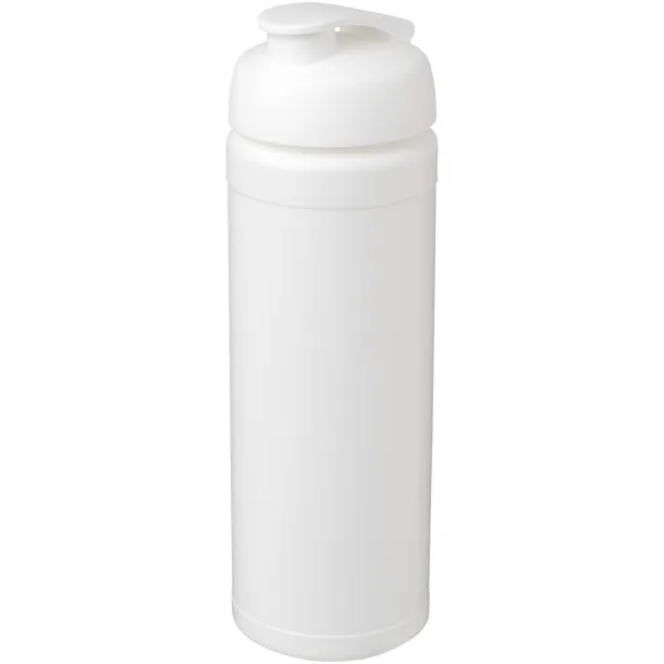 Baseline® Plus grip 750 ml flip lid sport bottle - Unbranded White