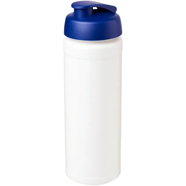 Baseline® Plus grip 750 ml flip lid sport bottle - Unbranded White Blue