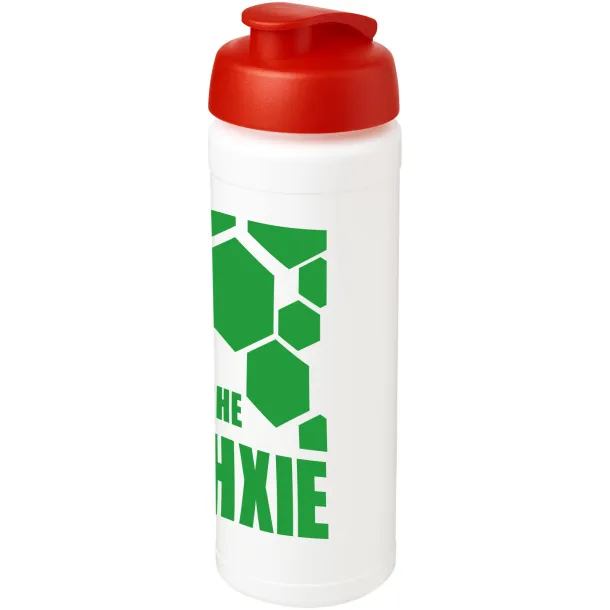 Baseline® Plus grip 750 ml flip lid sport bottle White Red