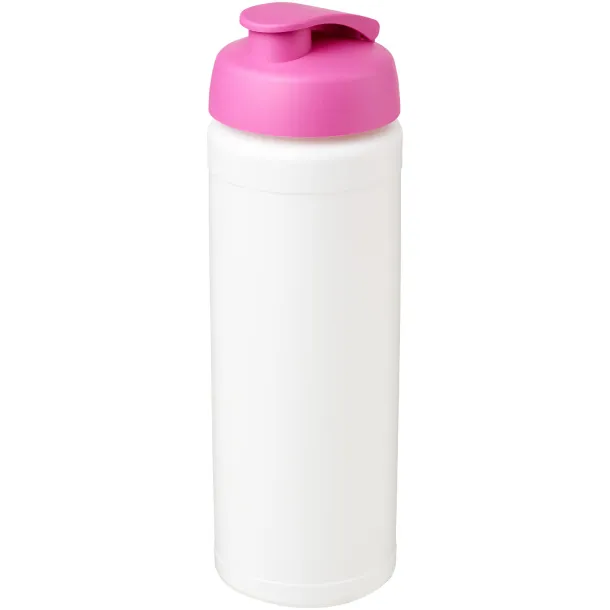 Baseline® Plus grip 750 ml flip lid sport bottle White Pink