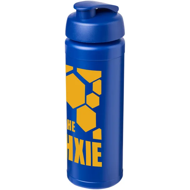 Baseline® Plus grip 750 ml flip lid sport bottle - Unbranded Blue