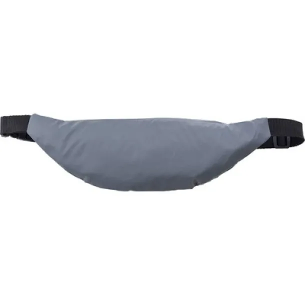  Waist bag, reflective Srebrna