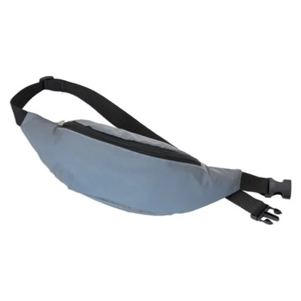 Waist bag, reflective Srebrna
