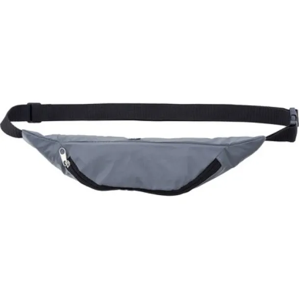  Waist bag, reflective Srebrna