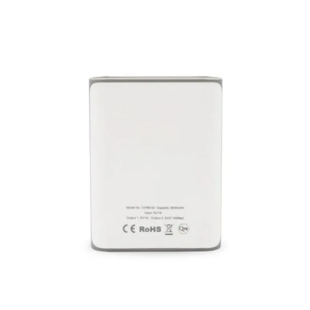  Power bank 8000 mAh white