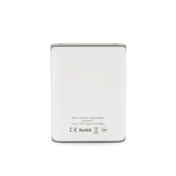  Power bank 8000 mAh white