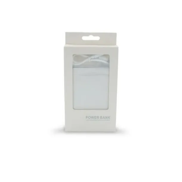  Power bank 8000 mAh white