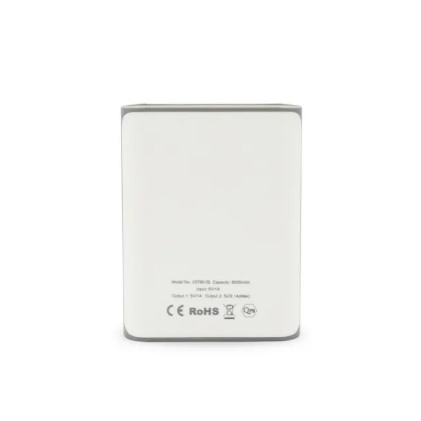  Power bank 8000 mAh white