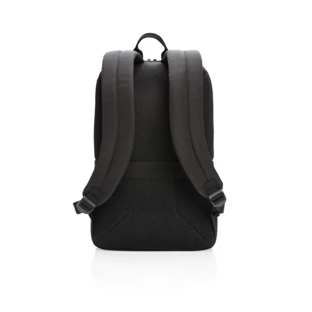  Swiss Peak AWARE™ RFID i USB ruksak za laptop, 15,6" - Swiss Peak Crna