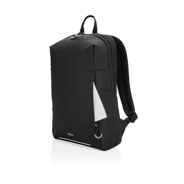  Swiss Peak AWARE™ RFID i USB ruksak za laptop, 15,6" - Swiss Peak Crna