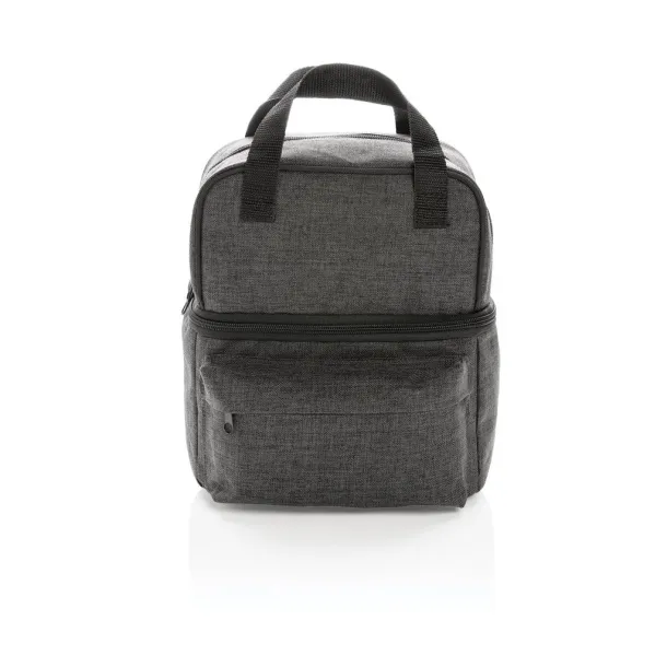  Cooler bag with 2 insulated compartments - XD Collection Anthracite 