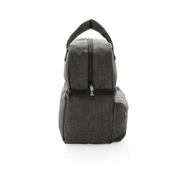  Cooler bag with 2 insulated compartments - XD Collection Anthracite 