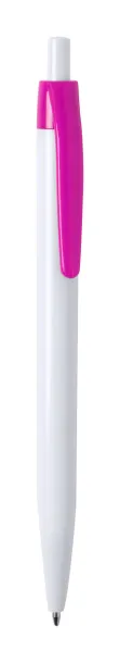 Kific ballpoint pen Dark pink White