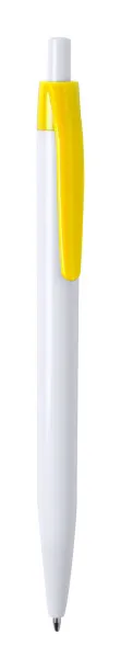 Kific ballpoint pen Yellow White