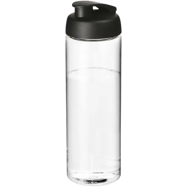 H2O Vibe 850 ml flip lid sport bottle - Unbranded White Solid black