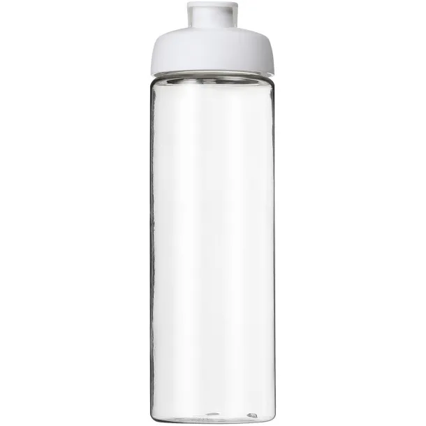 H2O Vibe 850 ml flip lid sport bottle - Unbranded White White