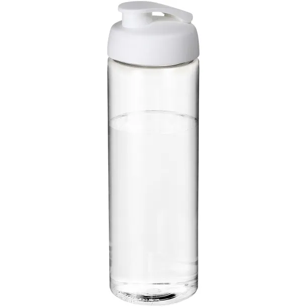 H2O Vibe 850 ml flip lid sport bottle - Unbranded White White