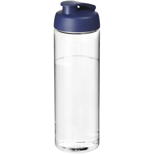 H2O Vibe 850 ml flip lid sport bottle - Unbranded White Blue