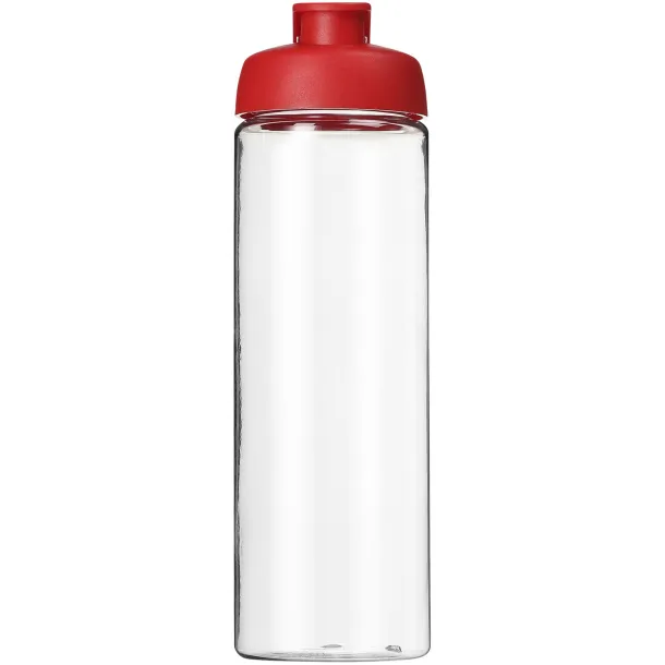 H2O Vibe 850 ml flip lid sport bottle - Unbranded White Red