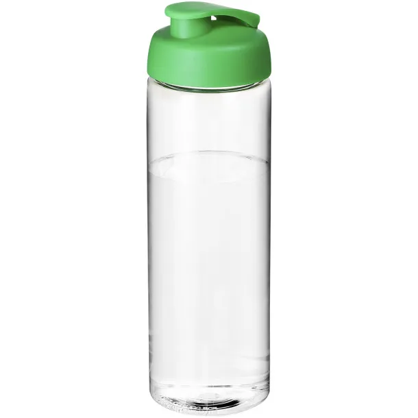 H2O Vibe 850 ml flip lid sport bottle - Unbranded White Green