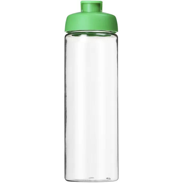 H2O Vibe 850 ml flip lid sport bottle - Unbranded White Green