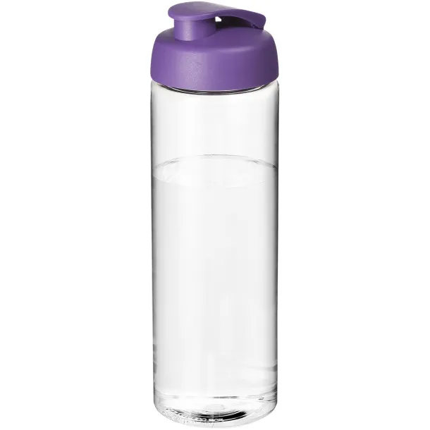 H2O Vibe 850 ml flip lid sport bottle - Unbranded White Purple