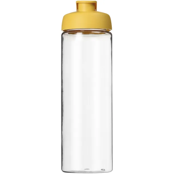 H2O Vibe 850 ml flip lid sport bottle - Unbranded White Yellow