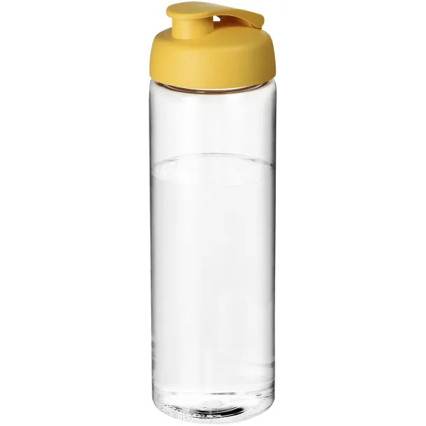 H2O Vibe 850 ml flip lid sport bottle - Unbranded White Yellow