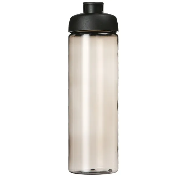 H2O Vibe 850 ml flip lid sport bottle Charcoal Solid black