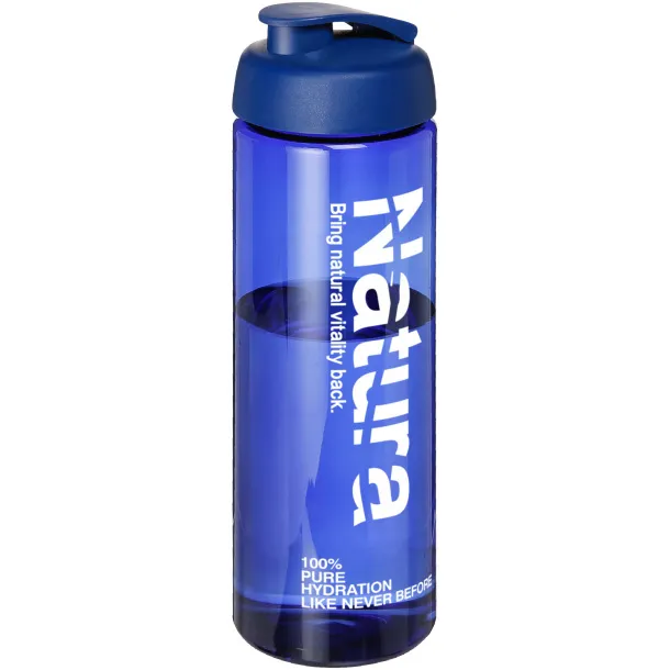 H2O Vibe 850 ml flip lid sport bottle Blue