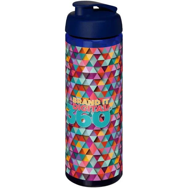 H2O Vibe 850 ml flip lid sport bottle Blue