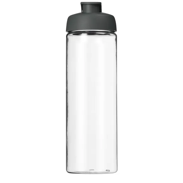 H2O Vibe 850 ml flip lid sport bottle - Unbranded White Grey