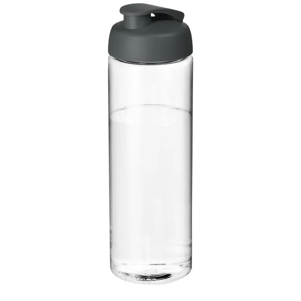 H2O Vibe 850 ml flip lid sport bottle - Unbranded White Grey