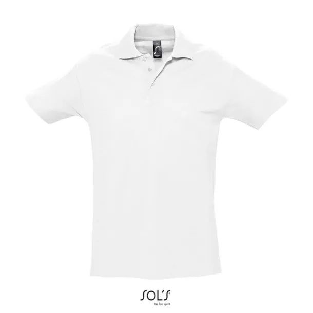 SPRING II MEN POLO-210g White