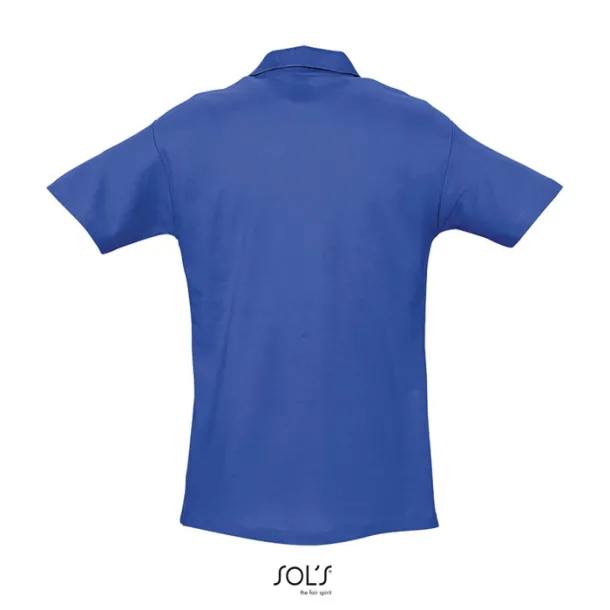 SPRING II MEN POLO-210g Royal blue