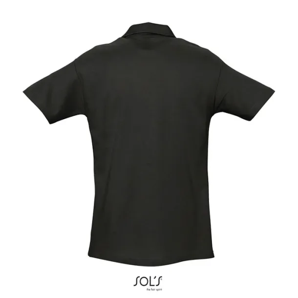 SPRING II MEN POLO-210g Black