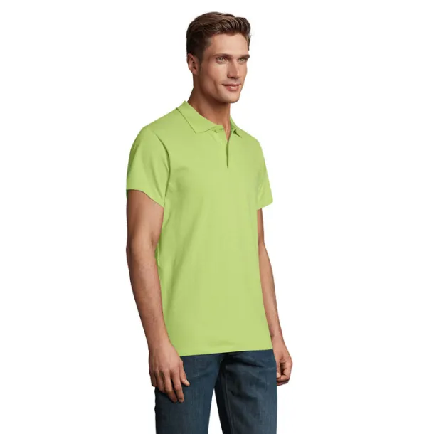 SPRING II MEN POLO-210g Apple Green