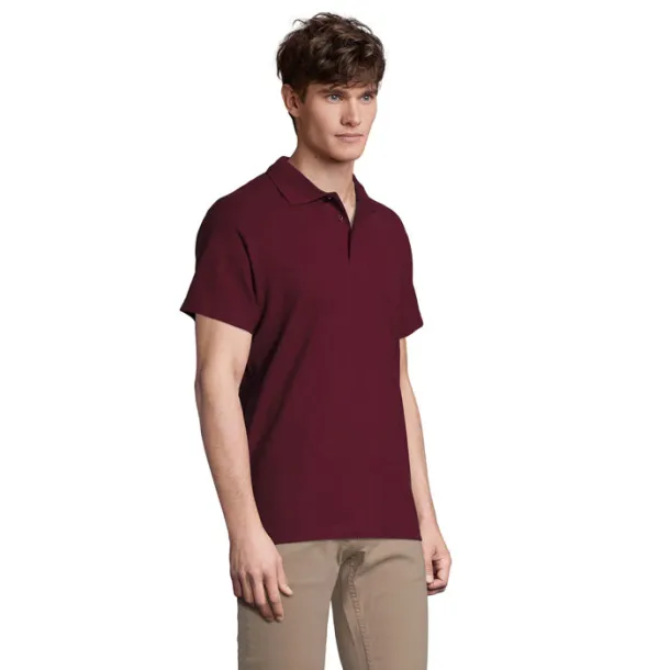 SPRING II MEN POLO-210g Burgundy