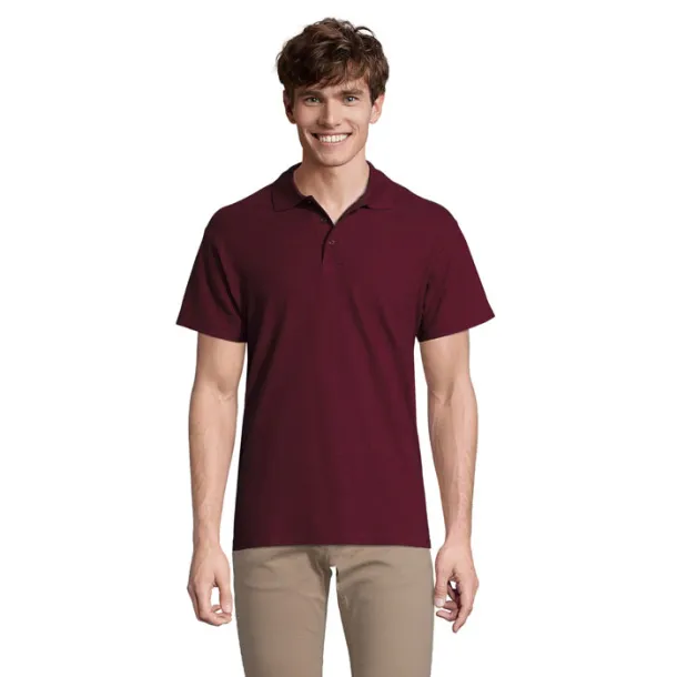 SPRING II MEN POLO-210g Burgundy