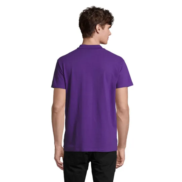 SPRING II MEN POLO-210g Dark purple